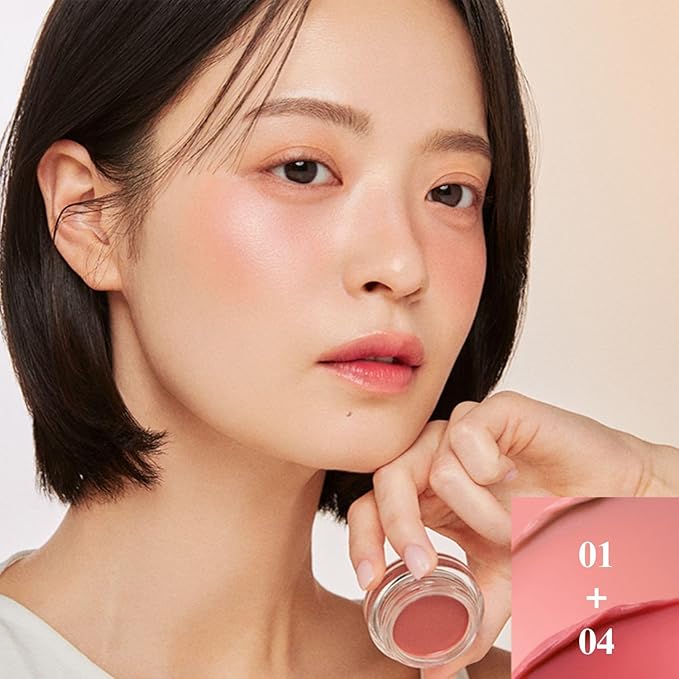 EGLIPS Lip & Cheek Glow Balm - Multi-Use Tinted Melting Balm Blush for Lips & Cheeks Builable and Blendable Texture (05 WAVY, 0.18 oz)