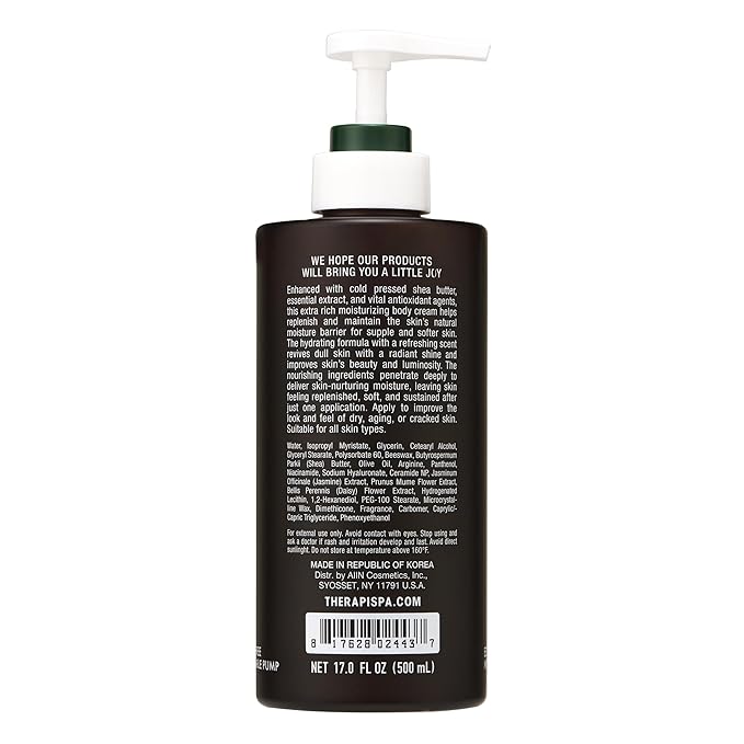 Scented Body Lotion for Women – Refreshing Moisturizer with Shea Butter, Ceramides & Panthenol to Revive & Nourish Dry Skin – Used by All Genders (Bergamot & Olive, 17.0 fl oz)