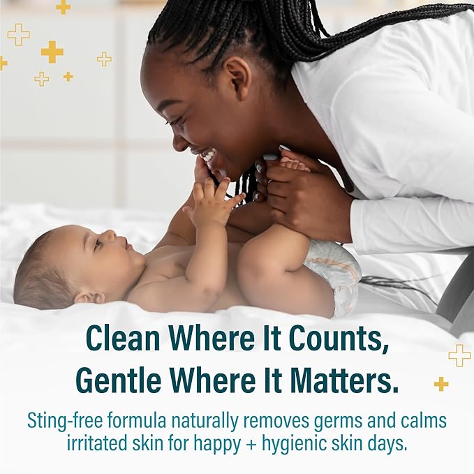 A+D Antimicrobial Hydrogel Spray – with Hypochlorous Acid, Removes Germs, Helps Heal Rashes & Irritations, Reduces Itch & Pain, Alcohol-Free, Non-Sting Formula, Safe for All Ages, 4oz