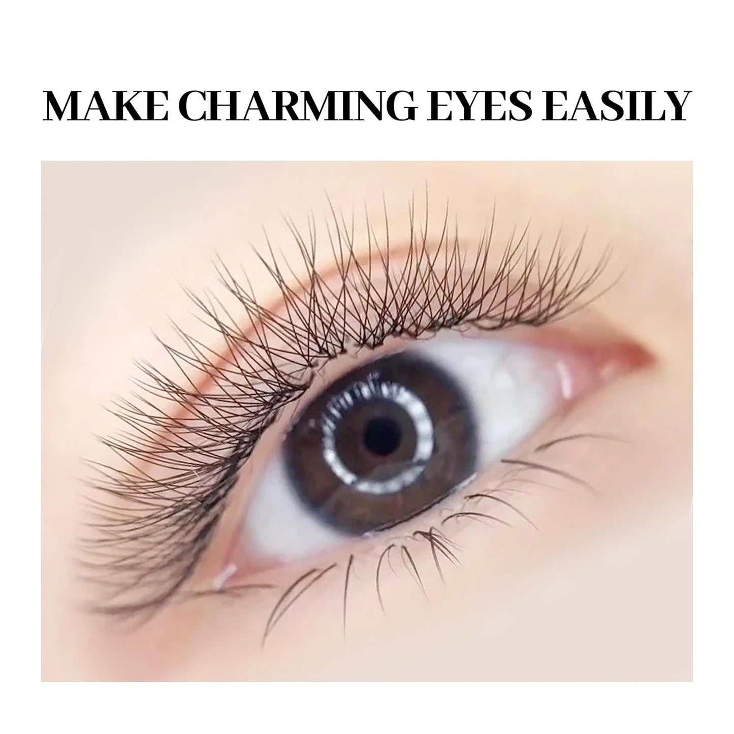 W Eyelash Extension 3D Volume Premade Fans 0.07 D Curl 8-15mm mix Lashes Matte Black Lash Extensions Easy Shape yy Eye Lashes(3D-0.07C-12mm)