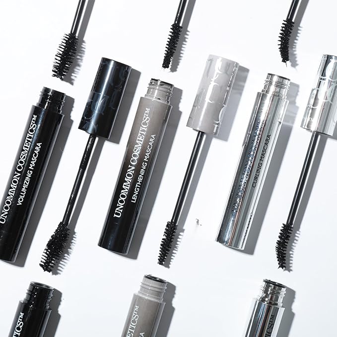 Best Of Lashes Mascara Collection Set - Smudge Proof Mascara with Volume and Length - Clump-Free, Stunning Lashes - 3 pc Gift Set