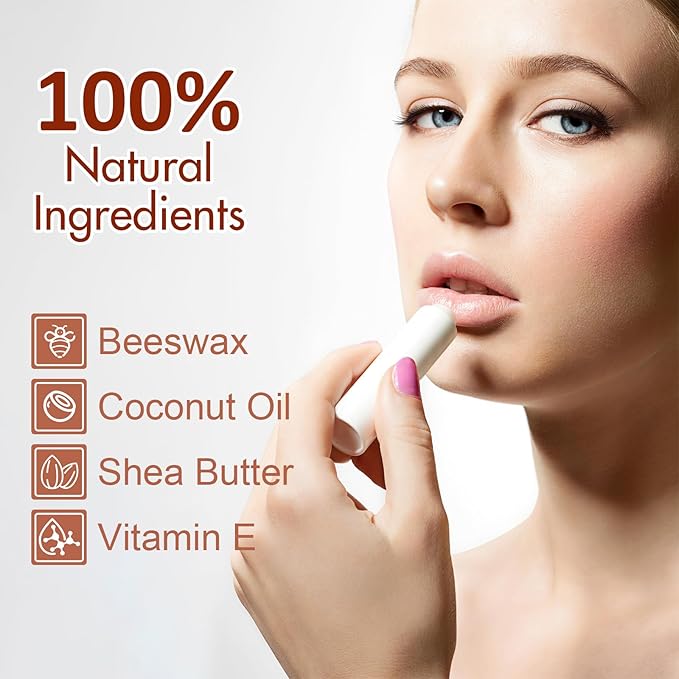 120 Pack Lip Balm Unlabeled, Natural Lip Balm Bulk Blank Tube, Personalized Lip Balm for Party Favors and Gift Basket Filling, Wedding or Baby Shower-5 Flavors