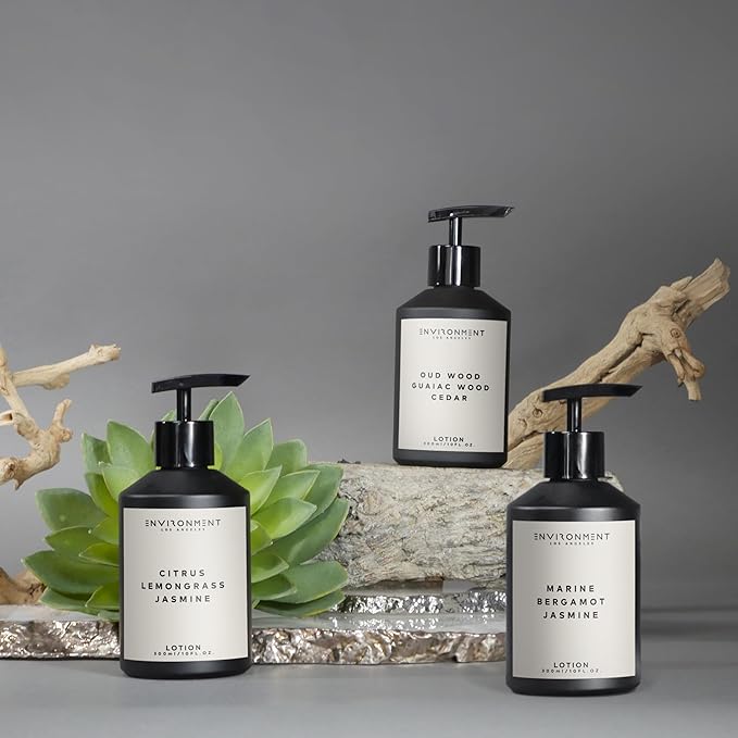 ENVIRONMENT Inspired by Designer Perfume CN5 Lotion, 300ml Luxury Scented Lotion (Neroli | Ylang | Bergamot) Bathroom Luxury, Men & Women High-End Body Lotion, Hand Cream, Dry Skin Treatment