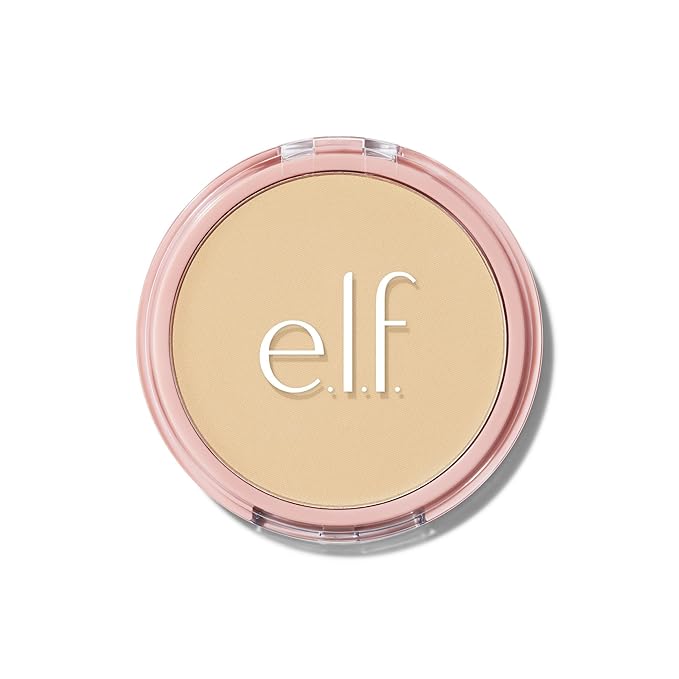 e.l.f. Halo Glow Powder Filter, Ultra-fine Finishing Powder, Smooths The Look of Pores & Fine Lines, Creates A Soft-Focus Glow, Vegan & Cruelty-Free, Fair Warm
