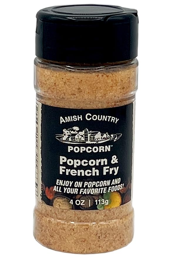 Amish Country Popcorn | Popcorn & French Fry Dust - 4 oz | Old Fashioned, Non-GMO and Gluten Free