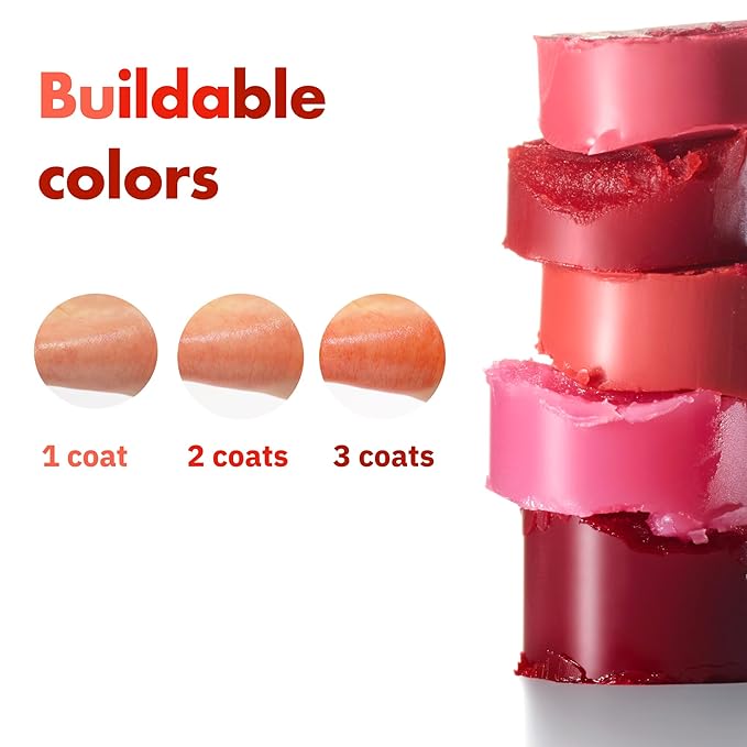 ISOI Bulgarian Rose Lip Treatment Balm (Berry Rose) – Tinted & Hydrating Lip Gloss for Dry Lips, Korean Skincare (0.18 oz, 5g)