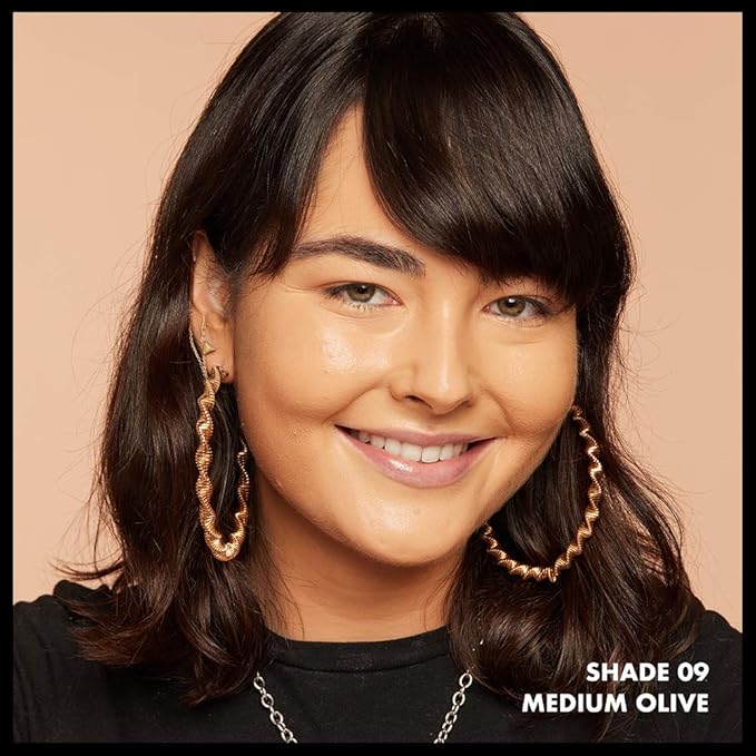 NYX PROFESSIONAL MAKEUP Total Control Pro Drop Foundation, Skin-True Buildable Coverage - Medium Olive (Pack of 2)