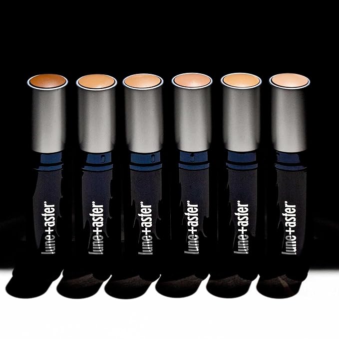 Lune+Aster Dawn to Dusk Foundation Stick - Porcelain - A cream foundation stick infused with good-for-you ingredients that delivers long-lasting, undetectable coverage for a flawless complexion