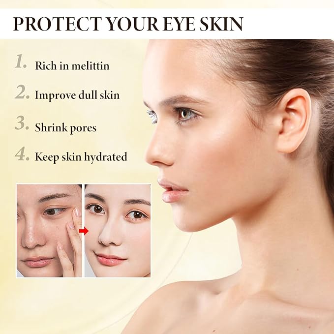 Bee Venom SkinCare Set, Includes New Zealand Bee Venom Face Lotion, Bee Venom Essence, Bee Venom Face Cream, Bee Venom Eye Cream, Anti-Wrinkle, Hydrating & Firming, Plant-Based Formula