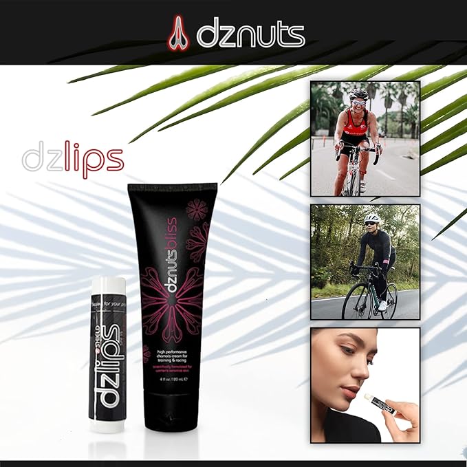 DZ Lips Care - Lip Repair, Protectant, Moisturizing Balm (DZ Lips + Women's Bliss Chamois Cream)