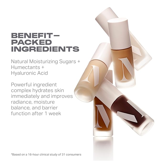 Morphe Lightform Liquid Foundation - Extended Hydration Foundation Makeup with a Lasting, Natural Radiant Finish - Long-Wearing Formula with Buildable, Medium Coverage - Medium 13N (1.01 fl oz)