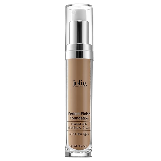 Jolie Perfect Finish Liquid Foundation Makeup SPF 15 Oil Free (MW3)
