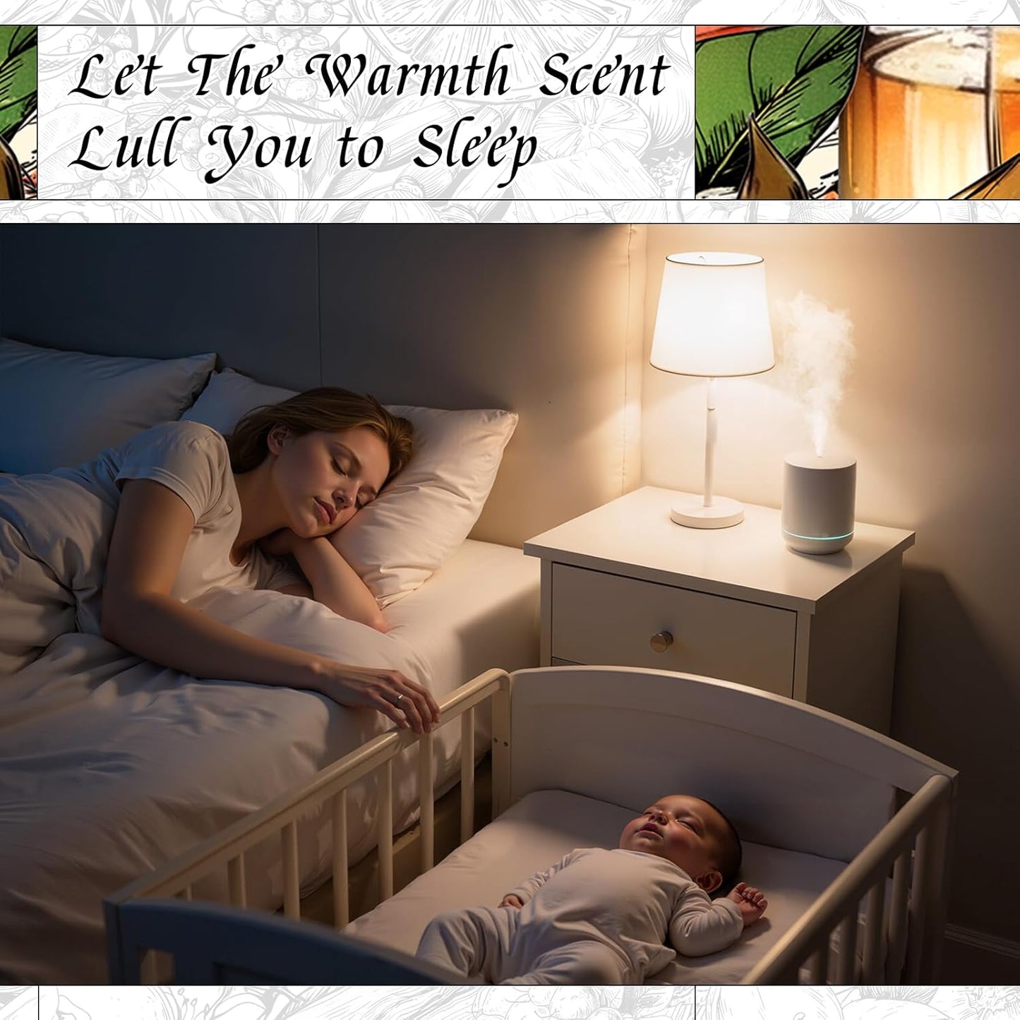 HIQILI Citrus Bloom & Amber Fragrance Oil for Candle, Soap Making, Floral Scent, Essential Oil Diffuser Use, Hair Care - 1 Fl Oz