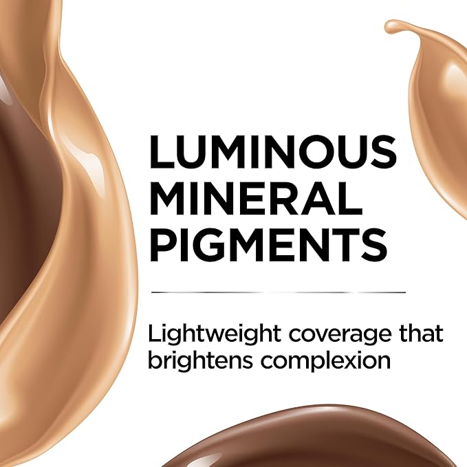 L'Oreal Paris True Match Nude Hyaluronic Tinted Serum Foundation with 1% Hyaluronic acid, Light-Medium 3-4, 1 fl. oz.