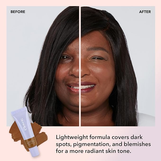 Clover Skin Is In Serum Foundation | Hydrating Face Serum, Lightweight Foundation, Cruelty-Free & Vegan | With Squalane And Sunflower Seed Wax | 30 ml - Shade 11 (Dark)