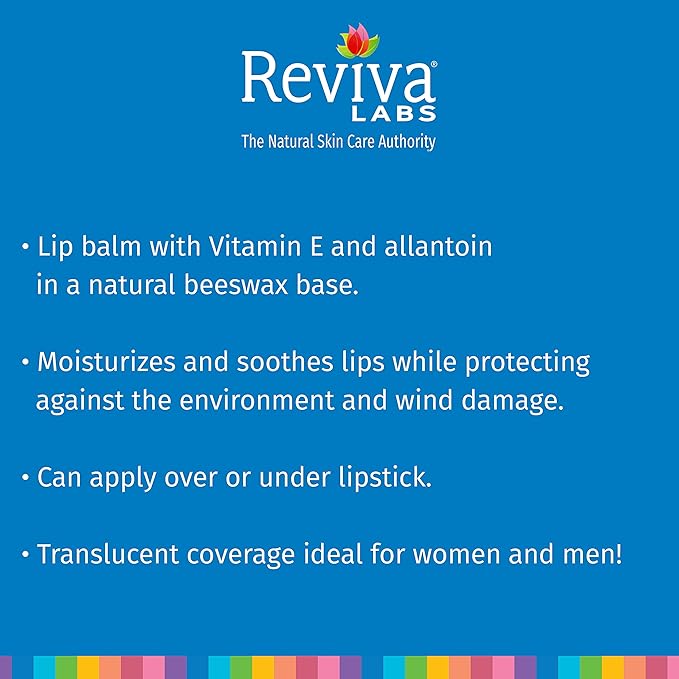 REVIVA LABS - Vitamin E Oil E-Stick, 12 Count (Pack of 1)