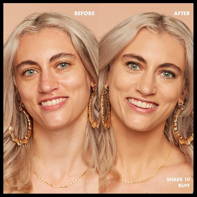 NYX PROFESSIONAL MAKEUP Total Control Pro Drop Foundation, Skin-True Buildable Coverage - Buff (Pack of 2)