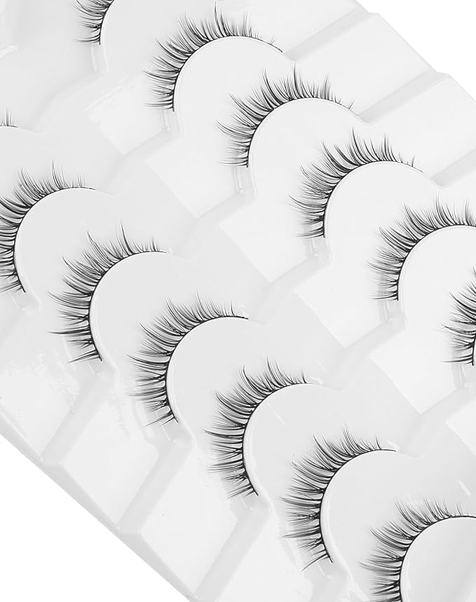 Natural Lashes Natural Eyelashes Short Eyelashes Natural Look False Eyelashes Wispy Eye Lashes Small Lashes Fake Lashes K17