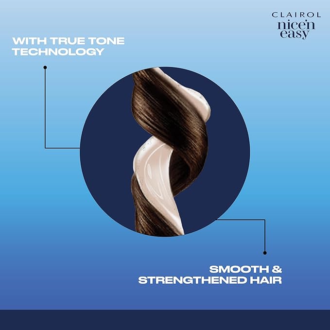 Clairol Nice'n Easy Permanent Hair Dye, 5G Medium Golden Brown Hair Color, Pack of 1