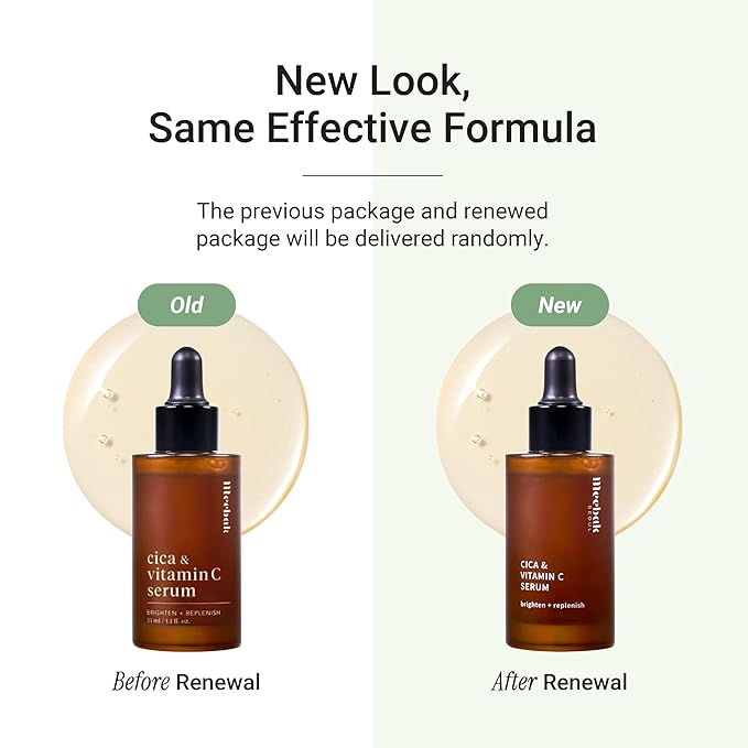 Meebak Korean Vitamin C Serum | Brightening Dark Spot Remover | Soothing Anti Aging & Skin Brightening w/Centella Asiatica, Panthenol, & Adenosine