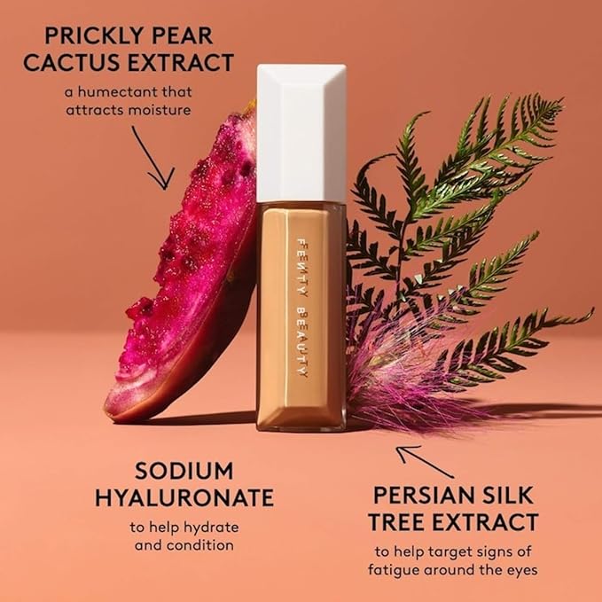 Fenty Beauty by Rihanna We're Even Hydrating Longwear Waterproof Concealer - Your Skincare-Powered Solution to Dark Circles and Puffiness 0.30 oz / 9 ml (Light 120N - Neutral Undertones)