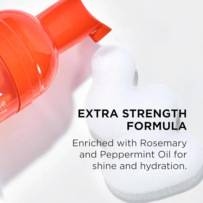 Style Factor EDGE BOOSTER Extra Strength Setting Mousse – Frizz Control, Extra Volume, and Conditioning – 2.5oz Green Beryl Mousse for Curly Hair