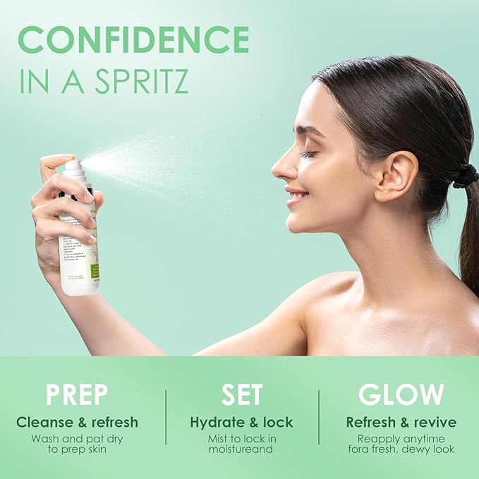 AUSLKA Salicylic Acid Oil Balancing Spray with 2% Salicylic Acid Regulates Skin Balance for Pimple and Oily Skin, Fruit Acid Spray for Face & Body (3.4 Fl Oz)