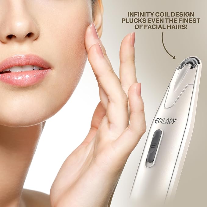 Epilady Hair Removal Device Bundle | Legend Series 2 – Rechargeable Hair Remover for Women | Epi-Wand – Facial Hair Removal for Women | Epilator for Women and Peach Fuzz Remover for Women