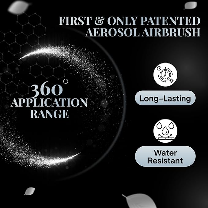 ERA Rayz spray on bronzer (3 By The Sea, 1.5 oz) - airbrush makeup, everyday, buildable, professional aerobrush cosmetics by Era Beauty