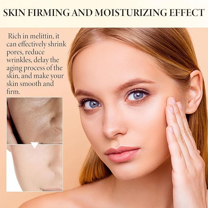 Bee Venom SkinCare Set, Includes New Zealand Bee Venom Face Lotion, Bee Venom Essence, Bee Venom Face Cream, Bee Venom Eye Cream, Anti-Wrinkle, Hydrating & Firming, Plant-Based Formula