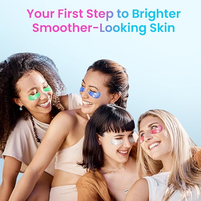 Eye Masks (36 Pairs) - Under Eye Patches for Relieves Dark Circles, Fine Lines and Puffiness, Revitalizing Eye Gel Pads - Ideal for Daily Skin Care & Gift Choice