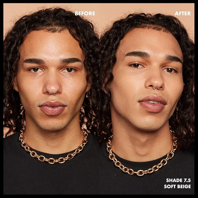 NYX PROFESSIONAL MAKEUP Total Control Pro Drop Foundation, Skin-True Buildable Coverage - Soft Beige (Pack of 2)