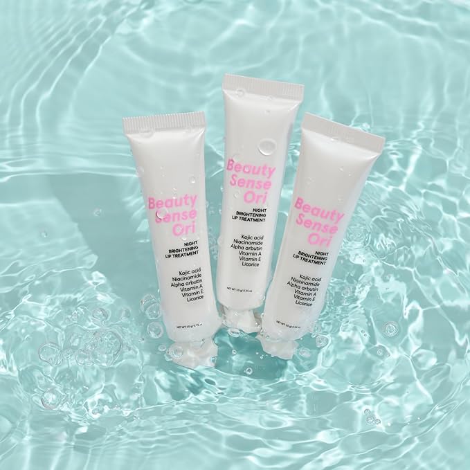 Potent brightening Lip Balm for dark lips & smokers lips, kojic acid, alpha arbutin, niacinamide, licorice, vitamin A, Carefully formulated for lips.