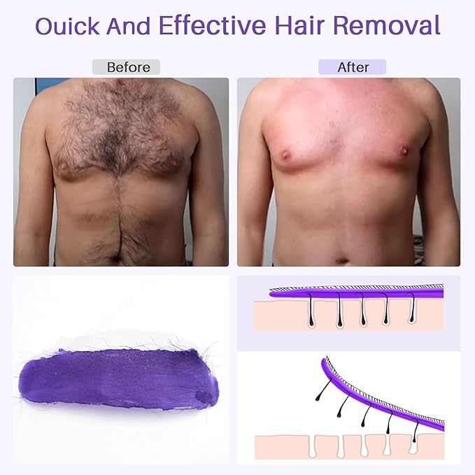 BLITZWAX Brazilian and Bikini Wax Pot for Women, Hard Waxing Warmer for Face, Legs and Body, At Home Hair Removal Machine, Beginner Friendly, Digital Fast Heating, 16oz Capacity