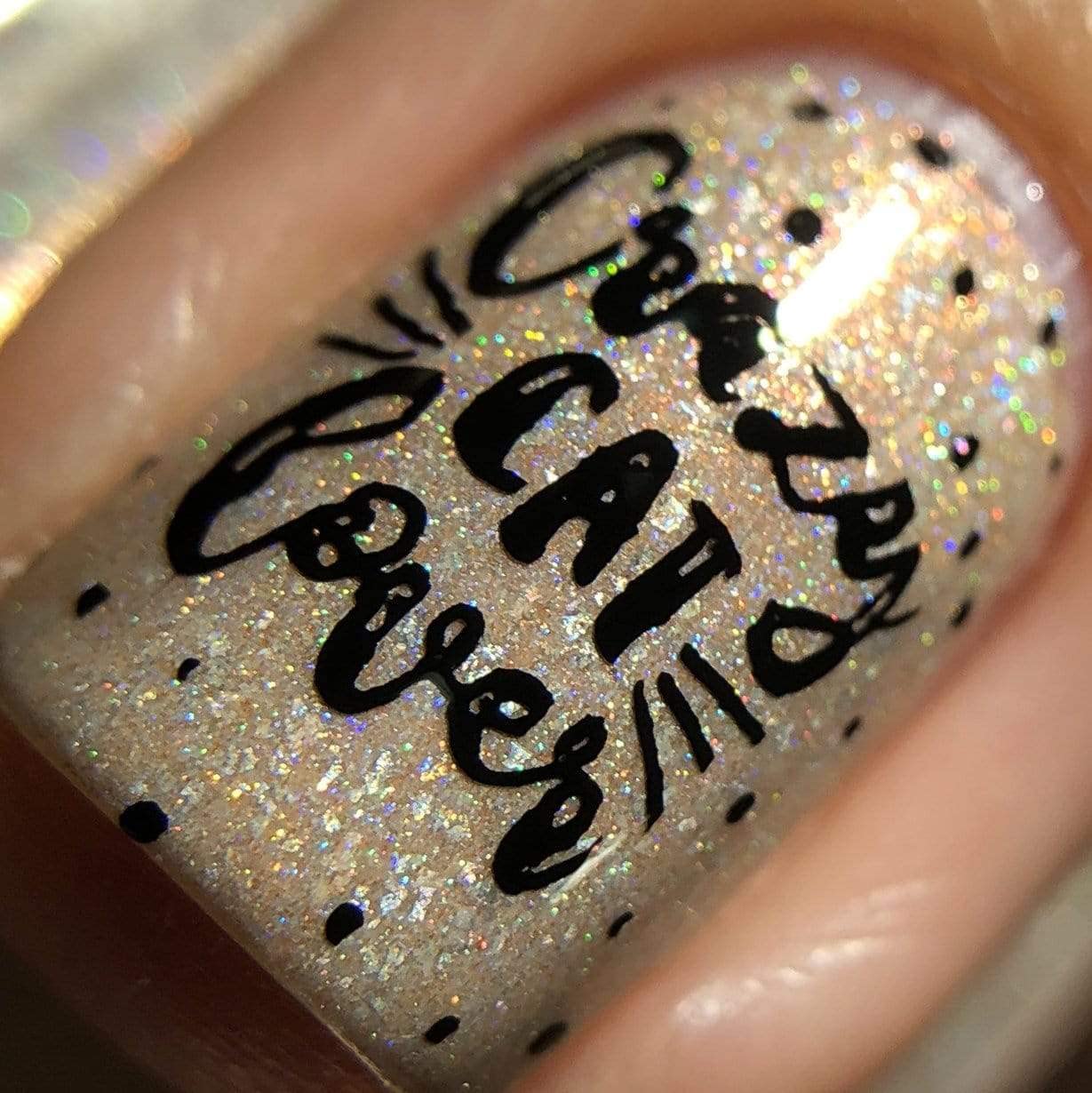 Maniology On the Prowl Nail Stamping Starter Kit | Cat-Themed Nail Art, Playful Kittens, Paw Prints & Whisker Designs DIY Manicures – Includes Stamping Plate, Polish, Top Coat, Stamper & Scraper Card