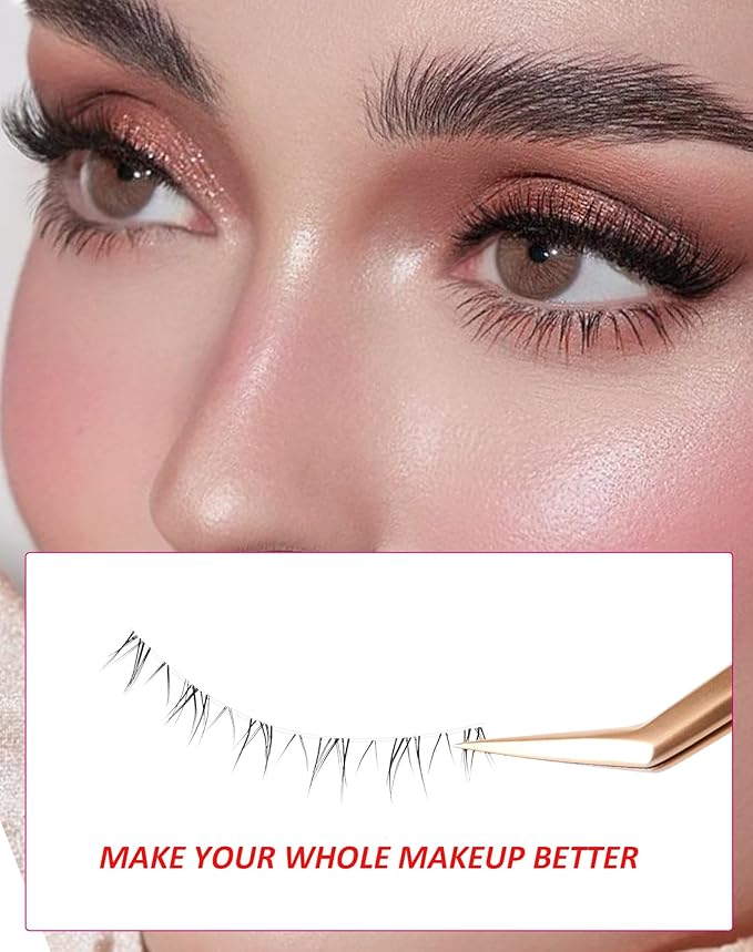 Eyelashes False Bottom Lashes Lower Lashes Fake Bottom Eyelashes 7 Pairs R-2