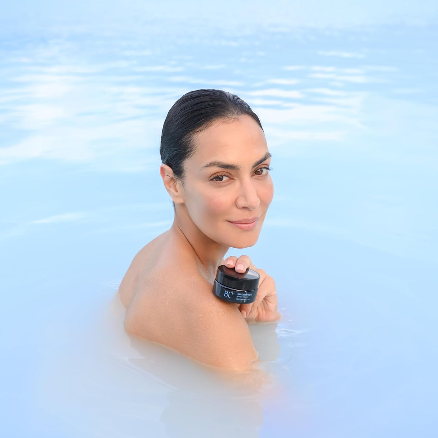 Blue Lagoon - BL+ The Cream Light Gel Moisturizer | Sustainable, Bioactive Luxury Skincare (Full Size, 1.7 oz | 50 ml)