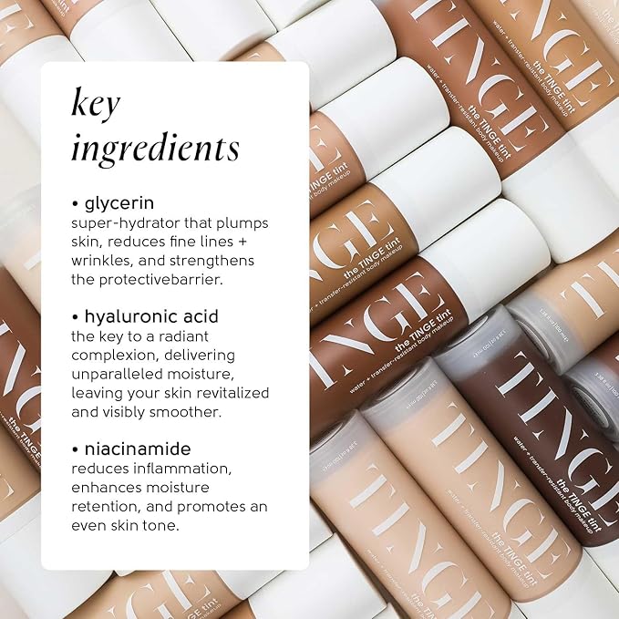 the TINGE tint (tan neutral)