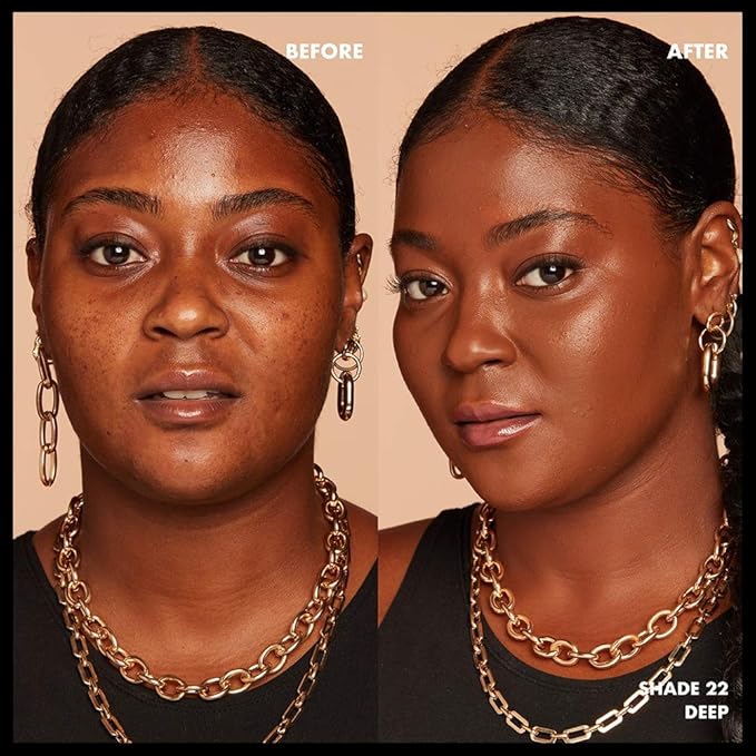 NYX PROFESSIONAL MAKEUP Total Control Pro Drop Foundation, Skin-True Buildable Coverage - Deep (Pack of 2)