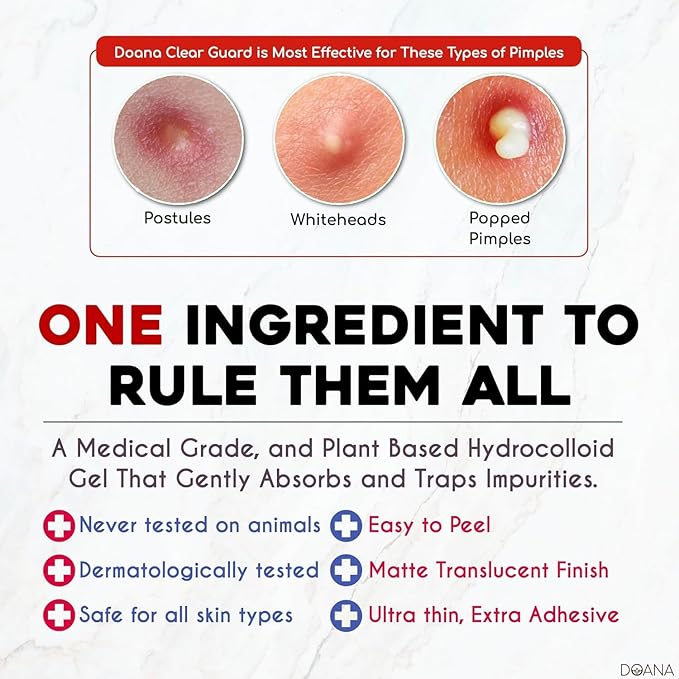 Korean Pimple Patches - 84 Count / Made in KOREA - Absorbing Hydrocolloid 3 Size Acne Patches for Blemishes. Zits Cover, Spot Stickers for Face and Body, Day and Night, Round Shape