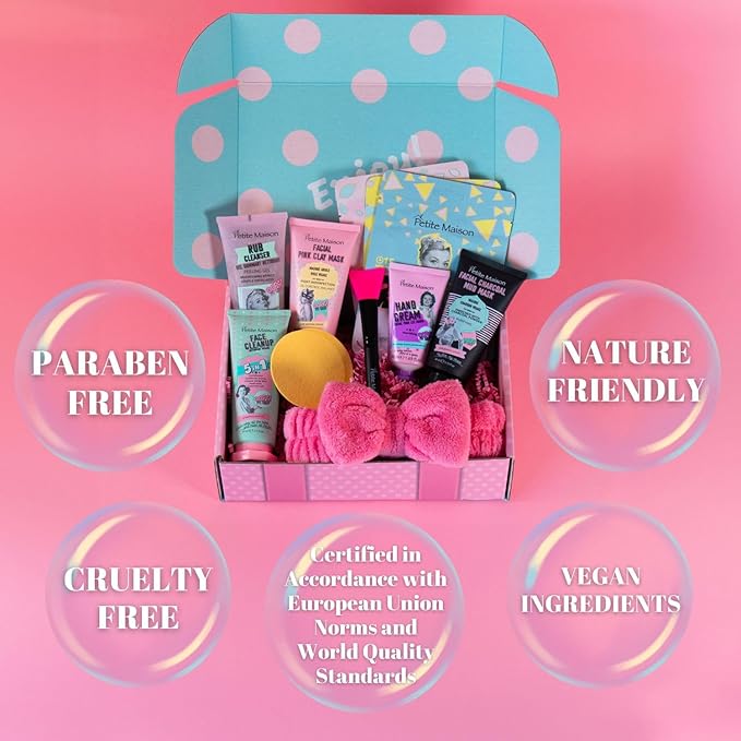 Gift Box for Women, Self Care Gifts for Women, Unique Gifts for Mom, Sister, Aunt, Grandma, Best Friends, Birthday Gifts for Women, Gift Basket, Spa Beauty Skincare Sets, Mother’s Day Gifts