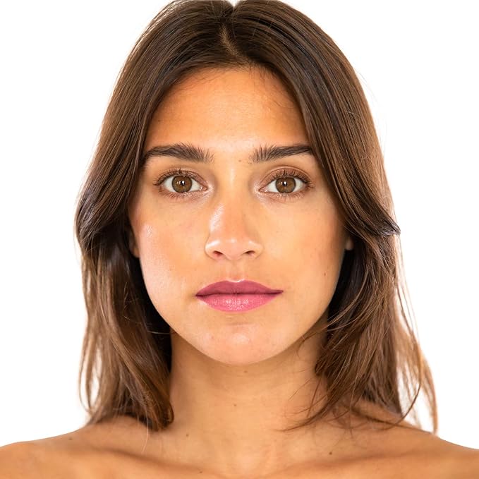 Ogee Tinted Sculpted Lip Oil - Lip Stain Made with 100% Organic Coconut Oil, Jojoba Oil, and Vitamin E - Best as Lip Balm, Lip Color or Lip Treatment - ROSALIA