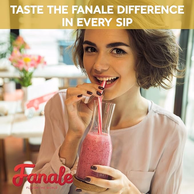 Fanale Premium Strawberry Bubble Tea Flavoring Powder | Perfect for Baking, Smoothies, Desserts and Drinks | Instant Flavoring Powder for Boba Milk Tea - 2.2 Pounds (Pack of 1)