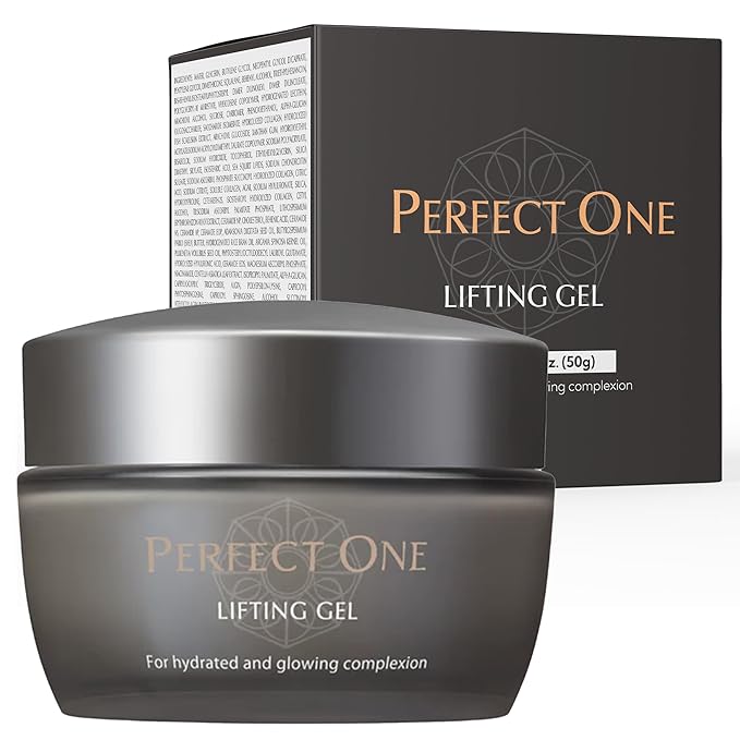 PERFECT ONE Lifting Gel - Helps The Skin Appear Firmer and Moisturized - All-in-One Skin Care Serum, Moisturizer, & Facial Mask - With VC Collagen, Niacinamide, Retinol, and Hyaluronic Acid, 50g
