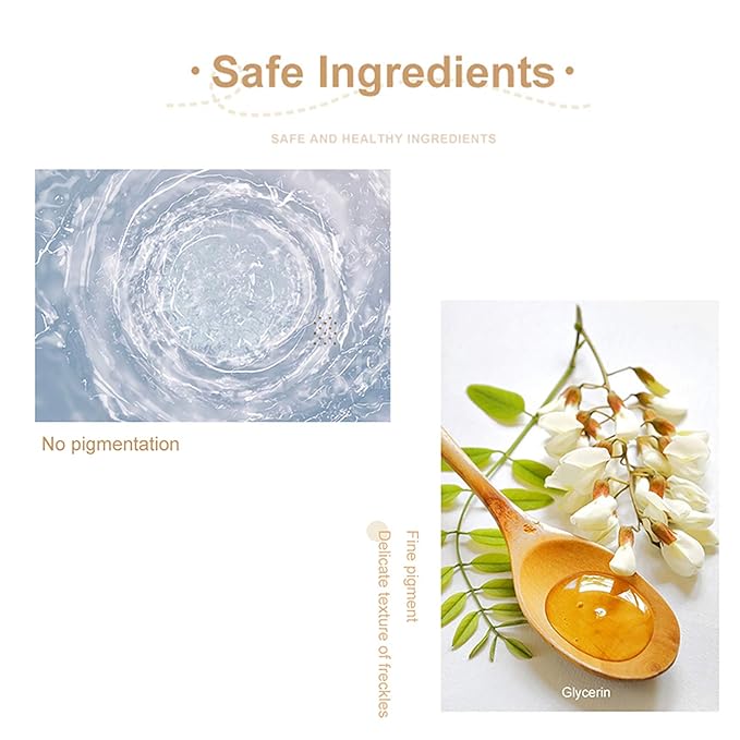 Freckle Pen 2 Colors Waterproof Lasting Natural Like Face Freckle Makeup Pen 2 Pcs 0.17 Fl Oz