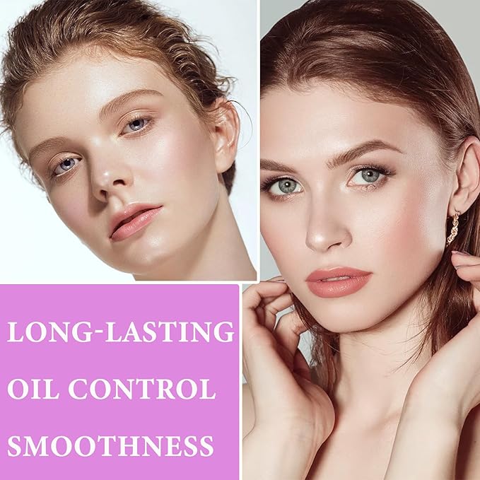 2Pcs Color Correcting Facial Serum,Isolation Cream,Pore Primer,Invisible Pore,Skin Tone Correcting,Moisturizing Concealer Foundation Face Makeup Brightening Primer Base