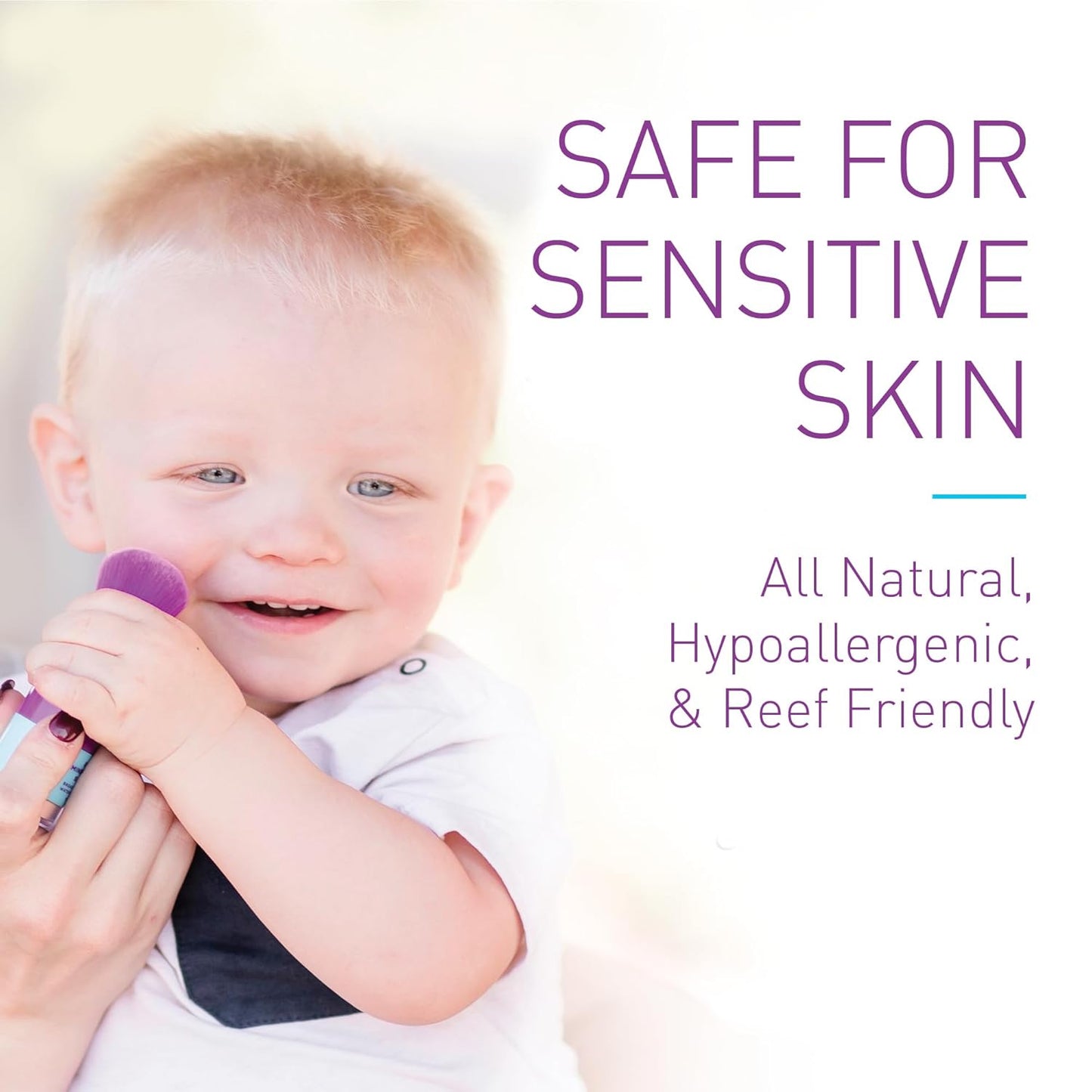 BOB KIDS SPF 30 Brush On Mineral Powder Sunscreen, Broad Spectrum Protection, Water Resistant 80 Mins, Fragrance Free, Easy to Apply for Kids & Babies, Mfg in USA, 2-Pack