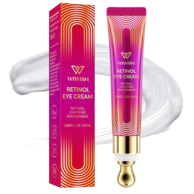 Advanced Retinol Eye Cream: Under Eye Cream for Dark Circles and Puffiness, Anti-Aging Eye Cream for Wrinkle Reduction and Firming, Under Eye Treatment Reduces Fine Lines and under eye bags