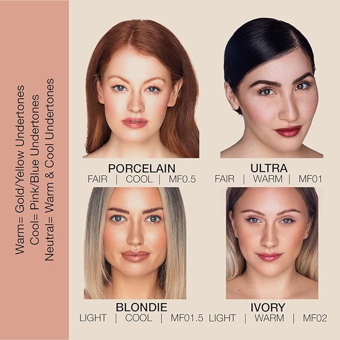 bellapierre Mineral Foundation SPF 15 - Loose Powder Foundation | Vegan & Cruelty Free Natural Makeup | Full Coverage Matte Finish | Hypoallergenic | Oil & Talc Free - 0.32 Oz - Biscotti