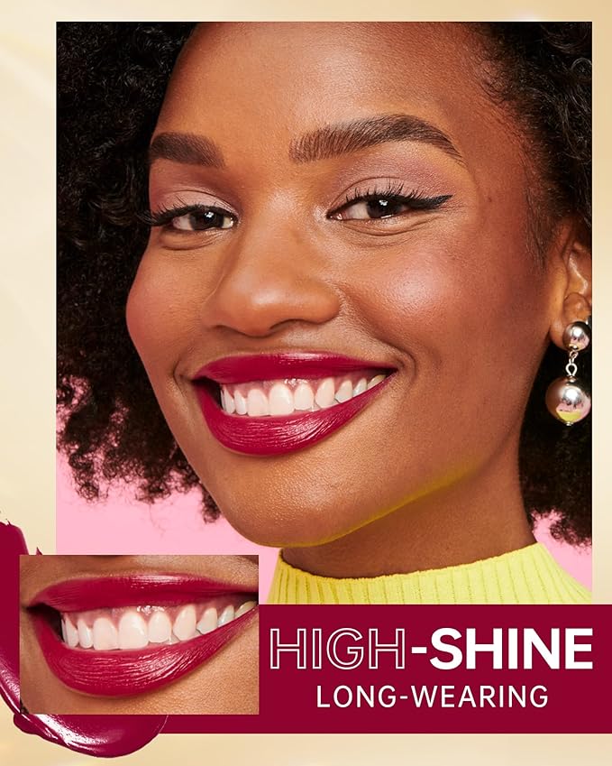 MAKI YIKA Burgundy Lipstick for Women Moisture Hydrate Lipsticks Glossy Purple Lipsticks Sheer Finish Lightweight Tinted Lip Balm, Z04 Burning Love